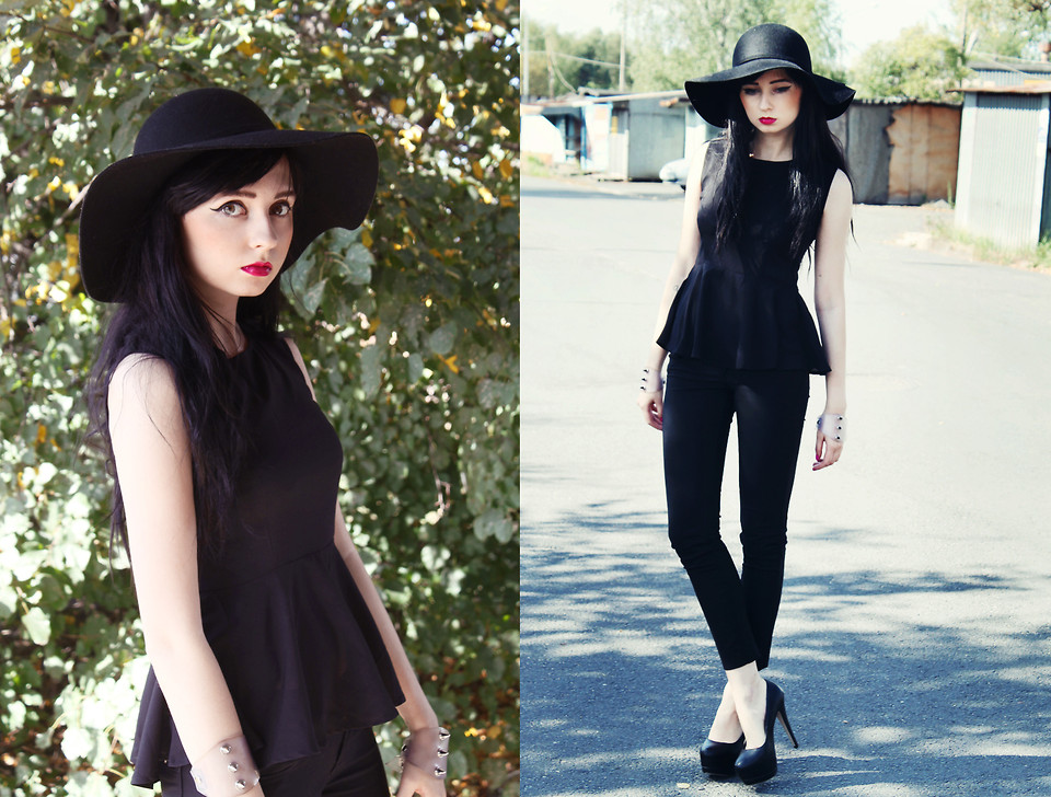Mode, Peplum, Outifts, Lookbook